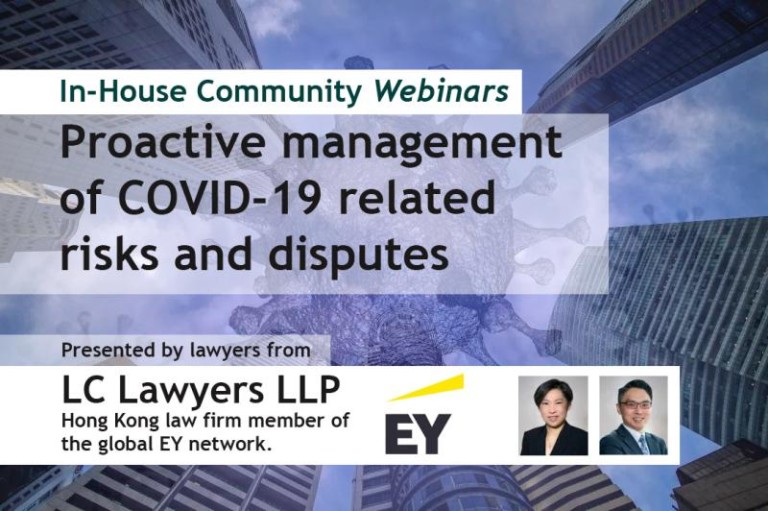 Webcast: Proactive management of COVID 19 related risks and disputes