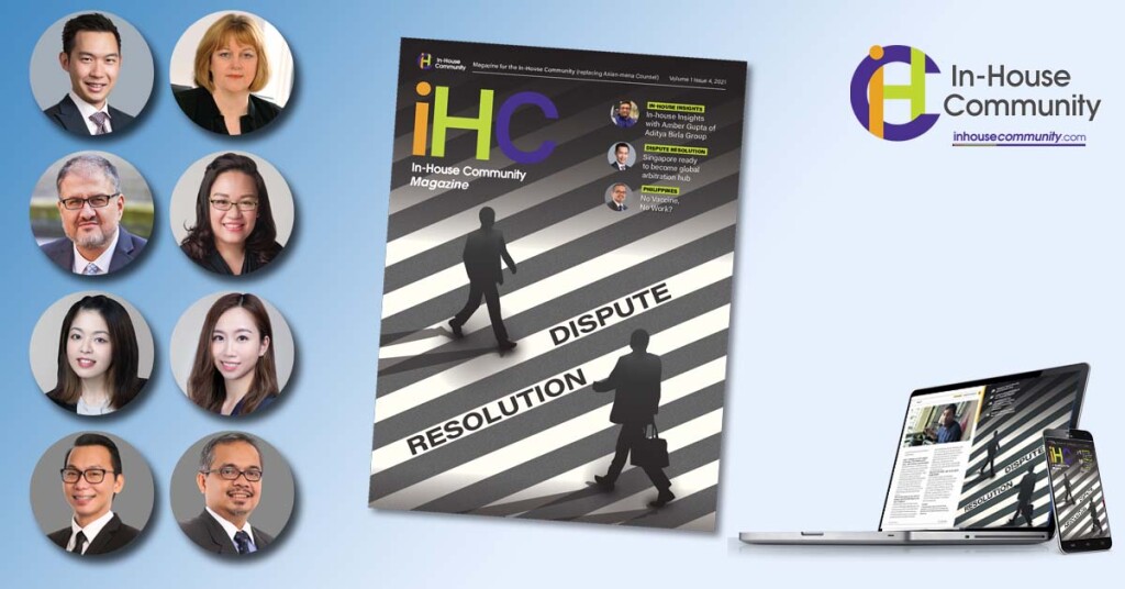 IHC Magazine email creative for LinkedIn Dispute Resolution In-House Community Magazine