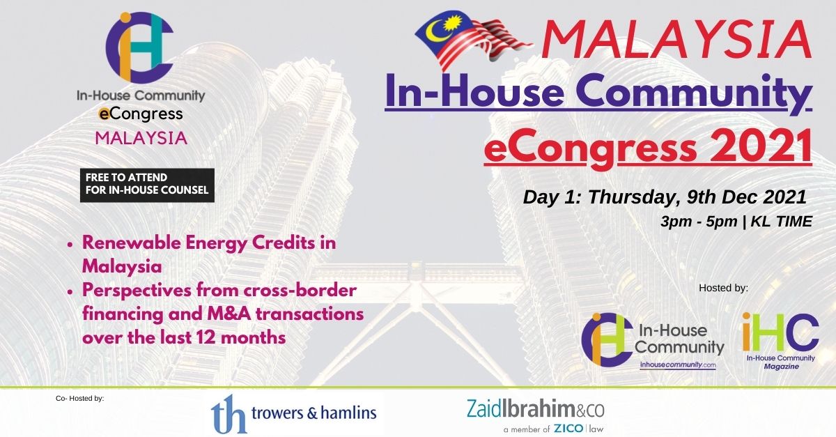 Malaysia In-House Community Congress 2021