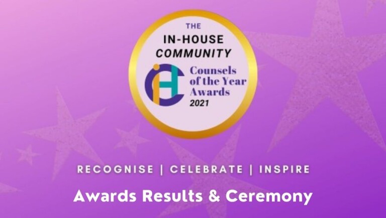 IHC Counsel of the Year Awards 2021 Awards & Ceremony
