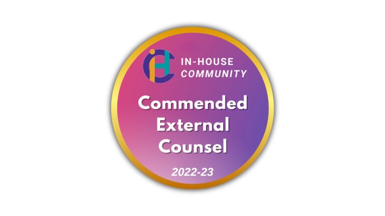 IHC Commended External Counsel Singapore, 2024