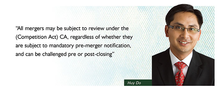 Merger control and foreign investment review in Canada