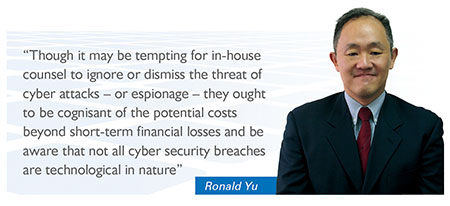 Should in-house counsel be more concerned with cyber security?